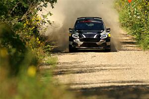 Javier Olivares / K.J. Miller Ford Fiesta Rally2 on SS3, Refuge I.