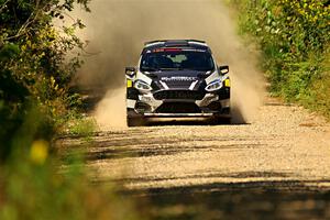Javier Olivares / K.J. Miller Ford Fiesta Rally2 on SS3, Refuge I.