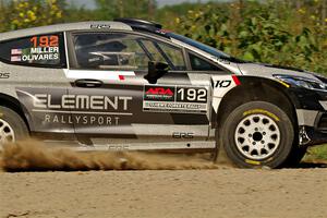 Javier Olivares / K.J. Miller Ford Fiesta Rally2 on SS3, Refuge I.