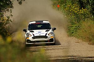 Georgie Megennis / Michael Szewczyk Ford Fiesta Rally3 on SS3, Refuge I.