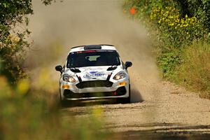Georgie Megennis / Michael Szewczyk Ford Fiesta Rally3 on SS3, Refuge I.