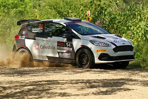 Georgie Megennis / Michael Szewczyk Ford Fiesta Rally3 on SS3, Refuge I.