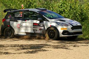 Georgie Megennis / Michael Szewczyk Ford Fiesta Rally3 on SS3, Refuge I.