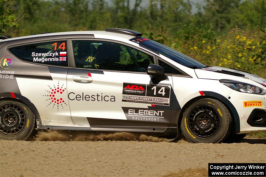 Georgie Megennis / Michael Szewczyk Ford Fiesta Rally3 on SS3, Refuge I.