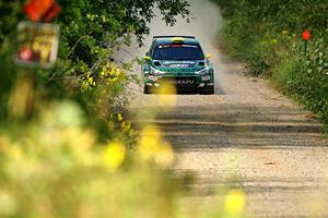 Alastair Scully / Stefan Trajkov Hyundai i20 R5 on SS3, Refuge I.