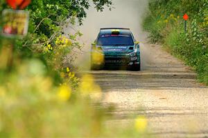 Alastair Scully / Stefan Trajkov Hyundai i20 R5 on SS3, Refuge I.