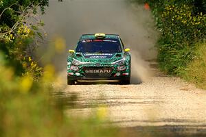 Alastair Scully / Stefan Trajkov Hyundai i20 R5 on SS3, Refuge I.