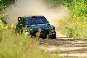 Alastair Scully / Stefan Trajkov Hyundai i20 R5 on SS3, Refuge I.