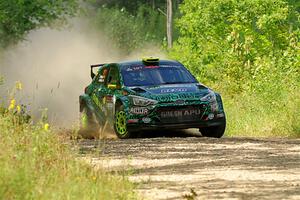 Alastair Scully / Stefan Trajkov Hyundai i20 R5 on SS3, Refuge I.