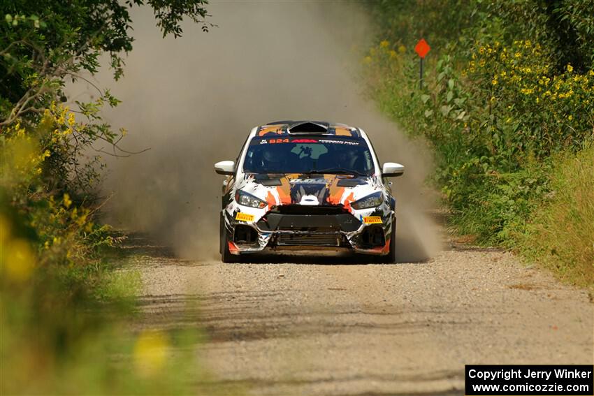Cameron Steely / Steve Harrell Ford Focus RS on SS3, Refuge I.