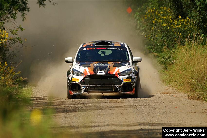 Cameron Steely / Steve Harrell Ford Focus RS on SS3, Refuge I.