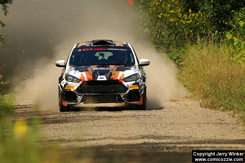Cameron Steely / Steve Harrell Ford Focus RS on SS3, Refuge I.