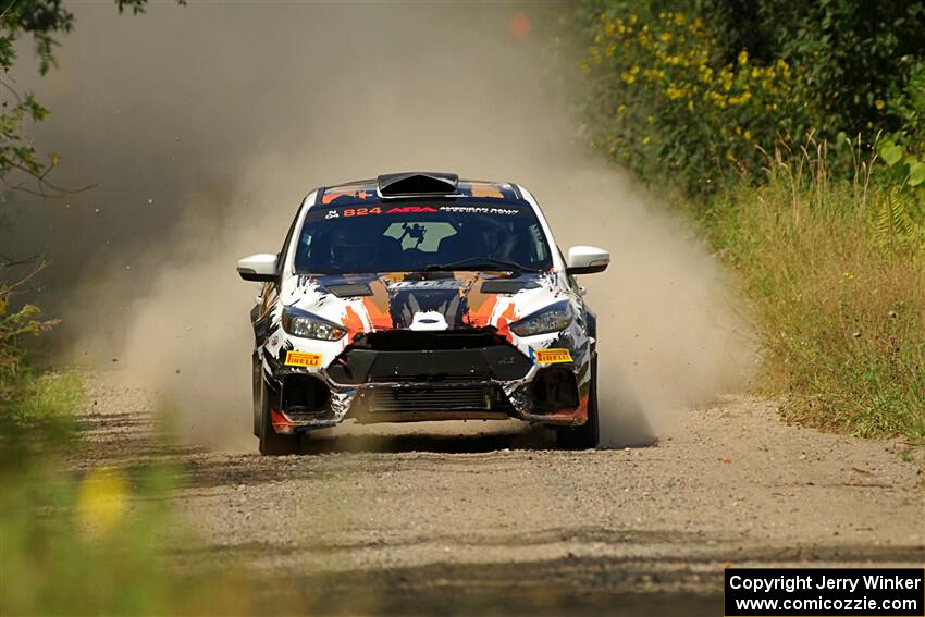 Cameron Steely / Steve Harrell Ford Focus RS on SS3, Refuge I.