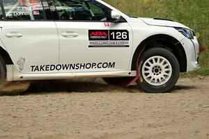 Sean Donnelly / Zach Pfeil Peugeot 208 Rally4 on SS3, Refuge I.