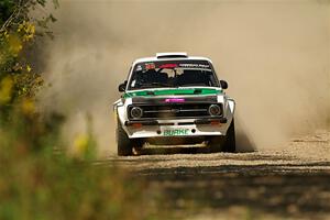 Seamus Burke / Gary McElhinney Ford Escort Mk II on SS3, Refuge I.