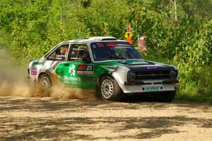Seamus Burke / Gary McElhinney Ford Escort Mk II on SS3, Refuge I.