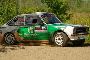 Seamus Burke / Gary McElhinney Ford Escort Mk II on SS3, Refuge I.