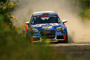 Roberto Yglesias / David Ma Audi A1 Maxx Rally on SS3, Refuge I.