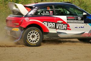 Roberto Yglesias / David Ma Audi A1 Maxx Rally on SS3, Refuge I.