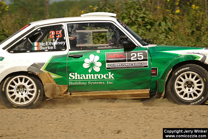 Seamus Burke / Gary McElhinney Ford Escort Mk II on SS3, Refuge I.