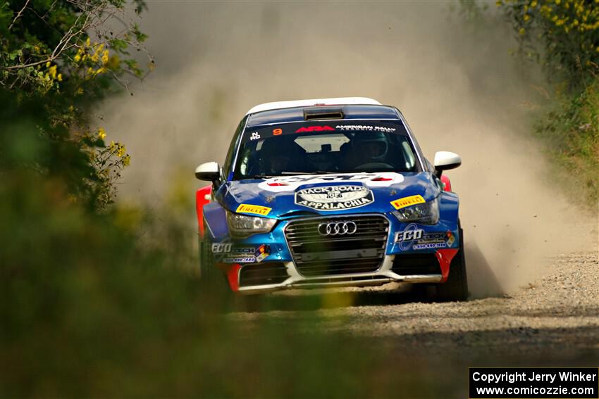 Roberto Yglesias / David Ma Audi A1 Maxx Rally on SS3, Refuge I.