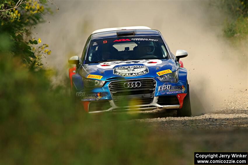 Roberto Yglesias / David Ma Audi A1 Maxx Rally on SS3, Refuge I.