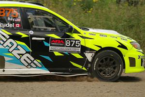 Vincent Trudel / Glen Ray Subaru WRX STi on SS3, Refuge I.