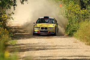 Matt Nykanen / Lars Anderson BMW 328i on SS3, Refuge I.