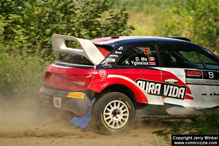 Roberto Yglesias / David Ma Audi A1 Maxx Rally on SS3, Refuge I.