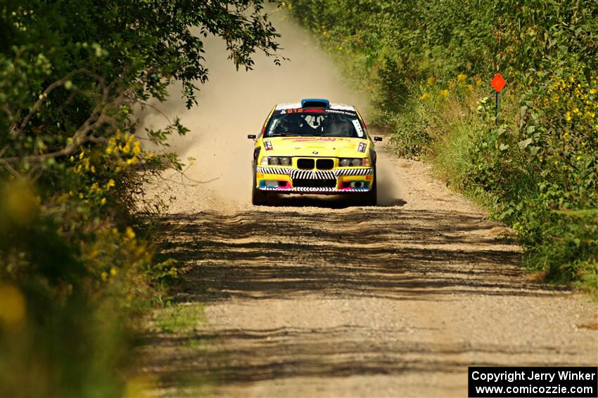 Matt Nykanen / Lars Anderson BMW 328i on SS3, Refuge I.