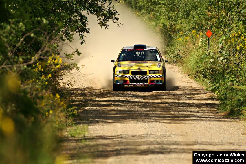 Matt Nykanen / Lars Anderson BMW 328i on SS3, Refuge I.