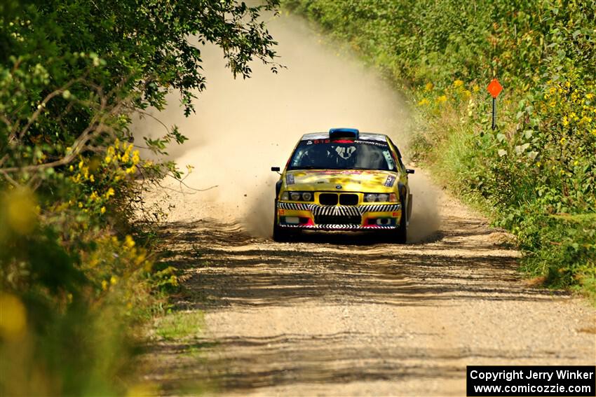 Matt Nykanen / Lars Anderson BMW 328i on SS3, Refuge I.