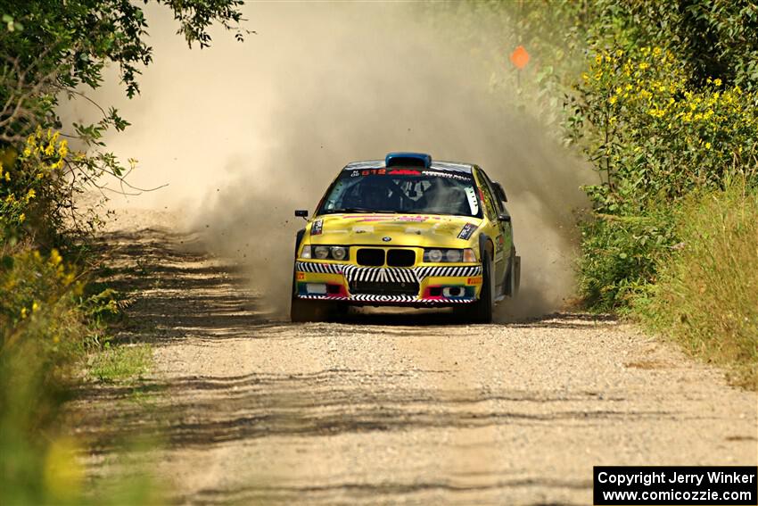 Matt Nykanen / Lars Anderson BMW 328i on SS3, Refuge I.