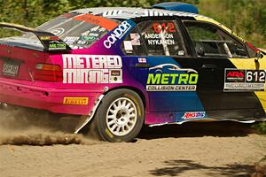 Matt Nykanen / Lars Anderson BMW 328i on SS3, Refuge I.