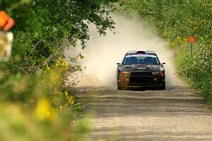 Dusty Peterke / Robert Judge Subaru Impreza on SS3, Refuge I.
