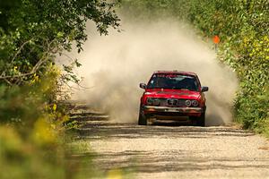Levi Johnson / Griffin Johnson BMW 325e on SS3, Refuge I.