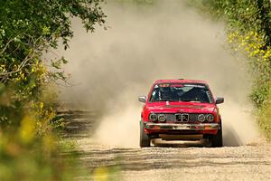 Levi Johnson / Griffin Johnson BMW 325e on SS3, Refuge I.