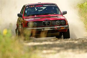 Levi Johnson / Griffin Johnson BMW 325e on SS3, Refuge I.