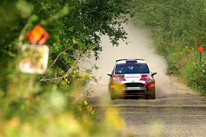 Madelyn Tabor / Sophia McKee Ford Fiesta Rally3 on SS3, Refuge I.