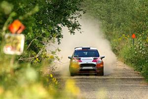 Madelyn Tabor / Sophia McKee Ford Fiesta Rally3 on SS3, Refuge I.