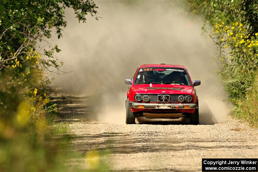 Levi Johnson / Griffin Johnson BMW 325e on SS3, Refuge I.