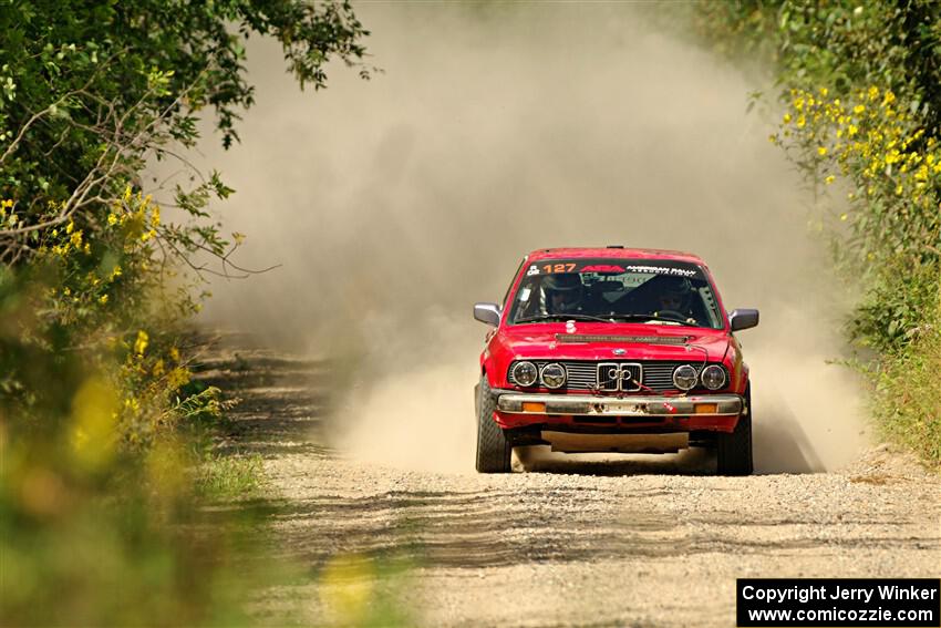 Levi Johnson / Griffin Johnson BMW 325e on SS3, Refuge I.