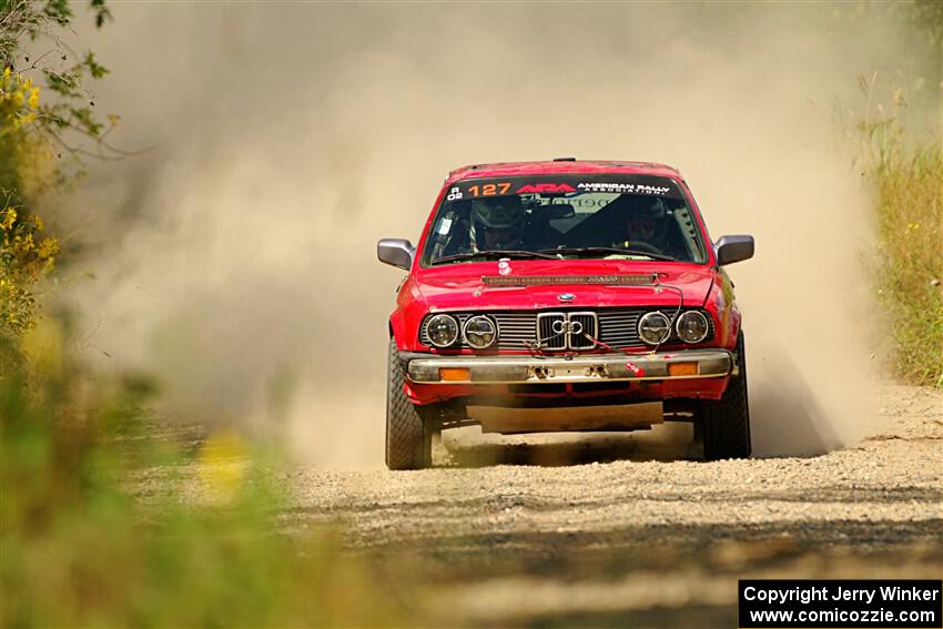 Levi Johnson / Griffin Johnson BMW 325e on SS3, Refuge I.