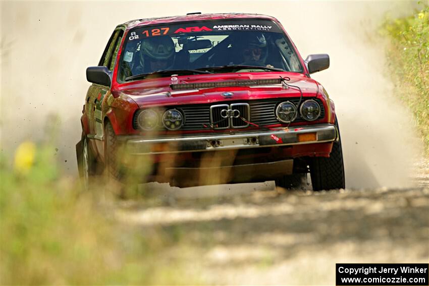Levi Johnson / Griffin Johnson BMW 325e on SS3, Refuge I.