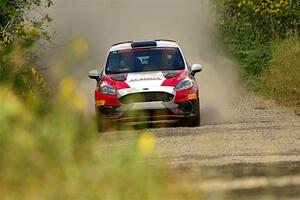 Madelyn Tabor / Sophia McKee Ford Fiesta Rally3 on SS3, Refuge I.