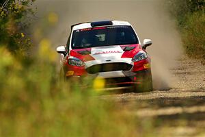 Madelyn Tabor / Sophia McKee Ford Fiesta Rally3 on SS3, Refuge I.