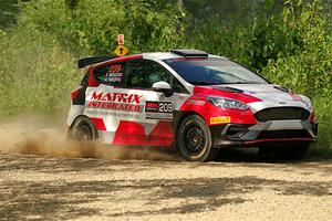 Madelyn Tabor / Sophia McKee Ford Fiesta Rally3 on SS3, Refuge I.