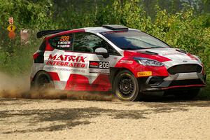 Madelyn Tabor / Sophia McKee Ford Fiesta Rally3 on SS3, Refuge I.