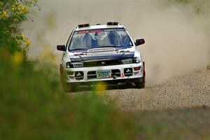 Aidan Hicks / John Hicks Subaru Impreza Wagon on SS3, Refuge I.