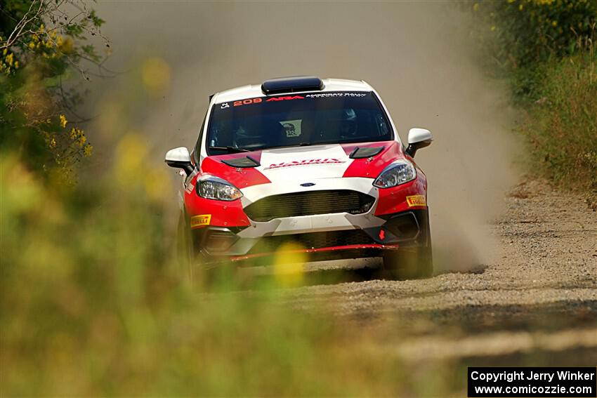 Madelyn Tabor / Sophia McKee Ford Fiesta Rally3 on SS3, Refuge I.